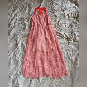 Japna Kids pink floral dress size 12